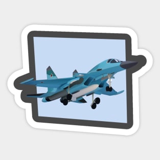 SU-34 Sticker